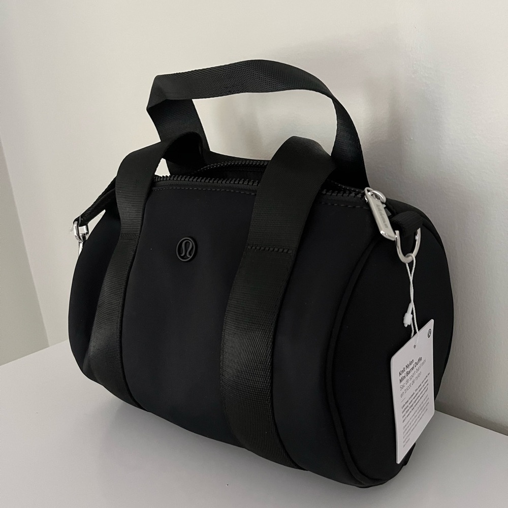 Knit Nylon Mini Barrel
Duffle Bag 5L NWT